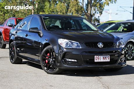 Black 2017 Holden Commodore Sedan SS V REDLINE R