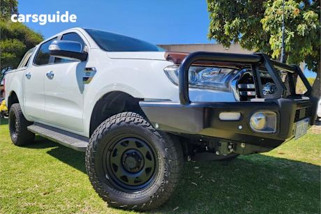 White 2018 Ford Ranger Double Cab Pick Up Xlt 2.0 (4X4)