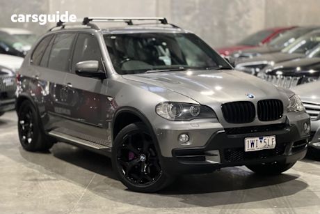 Grey 2008 BMW X5 Wagon Xdrive 48I
