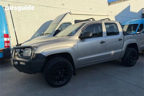 Beige 2013 Volkswagen Amarok Ute Tray TDI400 4X4