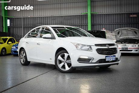 White 2016 Holden Cruze Sedan Z-SERIES F