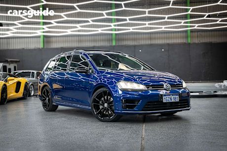 Blue 2015 Volkswagen Golf SUV R WOLFSBURG EDITION 4WD