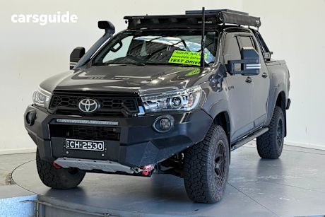 Grey 2019 Toyota Hilux Ute Tray RUGGED X 4X4