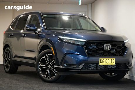 Blue 2023 Honda CR-V Wagon Vti Lx (Awd) 5 Seats