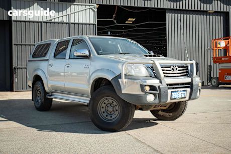 Gold 2012 Toyota Hilux Ute Tray SR5 4X4