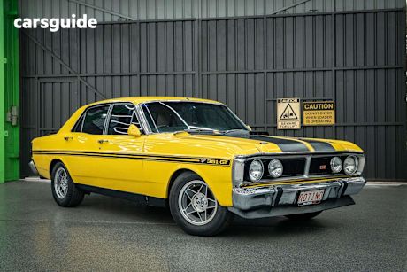 Black 1971 Ford Falcon Sedan 500 R
