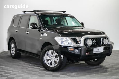Black 2015 Nissan Patrol Wagon Ti (4X4)
