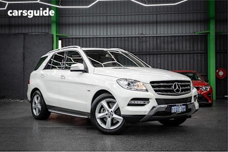 White 2012 Mercedes-Benz ML SUV ML250 BLUETEC 4X4