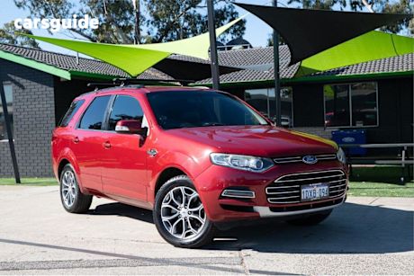 Red 2012 Ford Territory SUV TITANIUM R