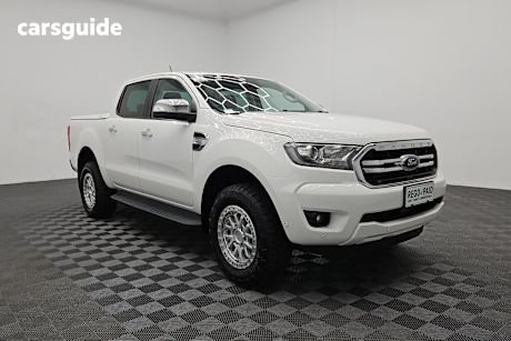 White 2019 Ford Ranger Double Cab Pick Up Xlt 3.2 (4X4)
