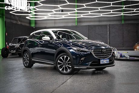 Blue 2020 Mazda CX-3 SUV AKARI F