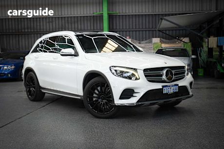 White 2015 Mercedes-Benz GLC-Class SUV GLC250 D 4WD