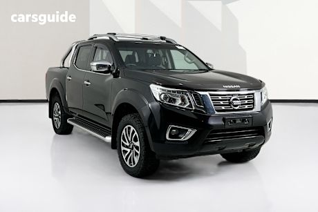 Black 2015 Nissan Navara Dual Cab Utility St-X (4X4)