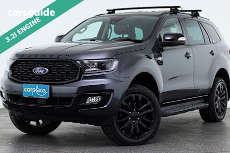 Grey 2020 Ford Everest Wagon Sport (4Wd 7 Seat)