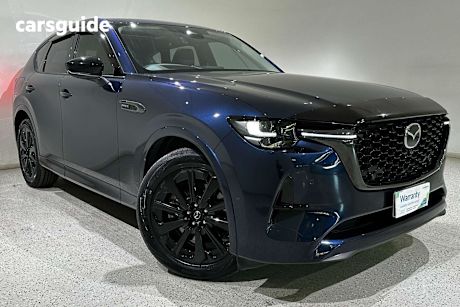 Blue 2023 Mazda CX-60 SUV P50E GT 4X4