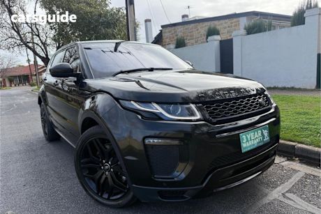 Black 2017 Land Rover Range Rover Evoque Wagon Sd4 (177Kw) Hse Dynamic