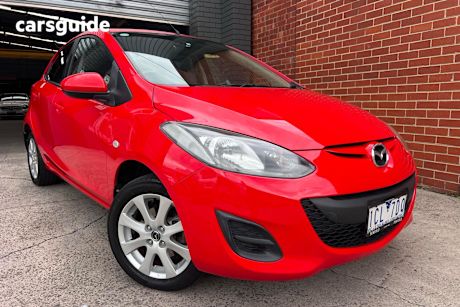 Red 2013 Mazda Mazda2 Hatch NEO SPORT DE MY14