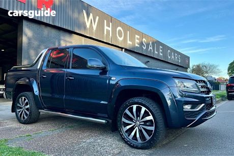 Grey 2017 Volkswagen Amarok Ute Tray TDI550 ULTIMATE 4X4