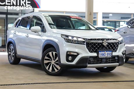 White 2023 Suzuki S-Cross Hatch ALLGRIP PRESTIGE 4X4