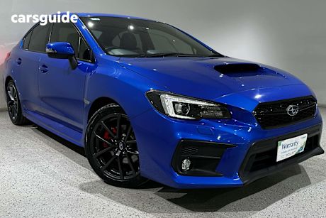 Blue 2018 Subaru WRX Sedan PREMIUM 4WD