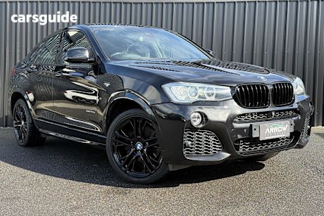 Black 2017 BMW X4 SUV XDRIVE20D 4X4