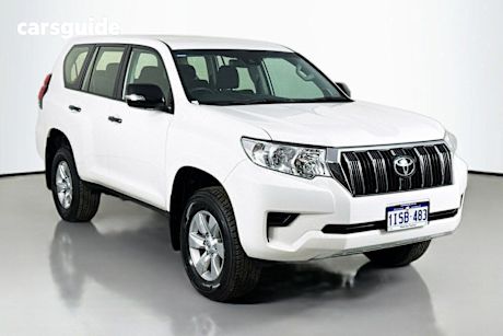 White 2023 Toyota Landcruiser Prado Wagon Gx 7 Seat