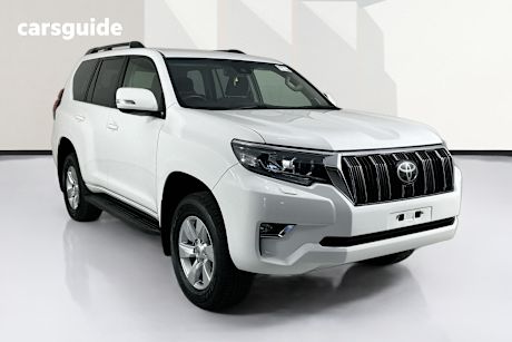 White 2021 Toyota Landcruiser Prado Wagon Gxl