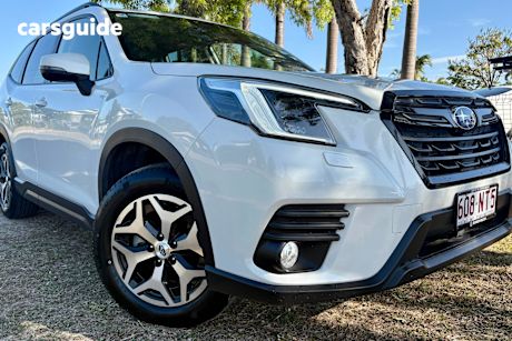 White 2023 Subaru Forester SUV 2.5I 4WD