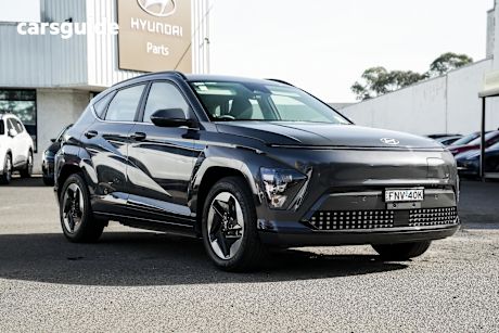 Grey 2023 Hyundai Kona Wagon Electric Ext Range