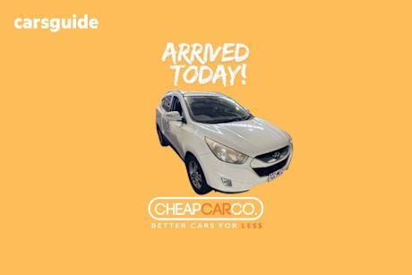 White 2010 Hyundai IX35 Wagon Elite (Awd)