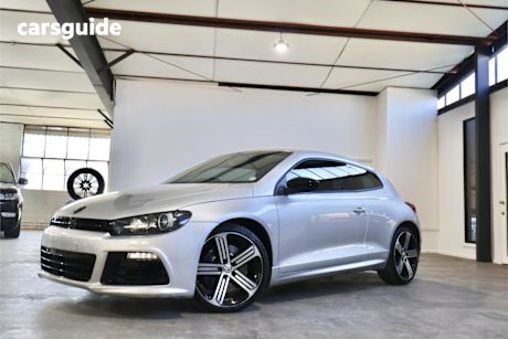 Silver 2013 Volkswagen Scirocco Hatch R F