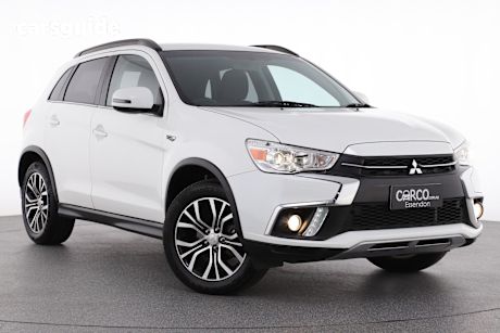 White 2017 Mitsubishi ASX SUV LS F