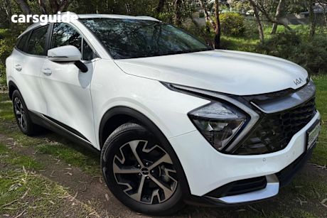 White 2024 Kia Sportage Wagon Sx Hev (Fwd)