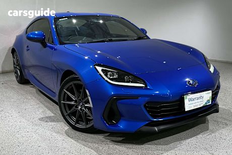 Blue 2022 Subaru BRZ Coupe S R