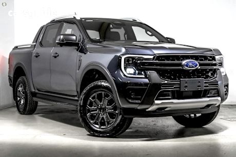 Grey 2025 Ford Ranger Ute Tray WILDTRAK 4X4
