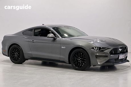 Grey 2021 Ford Mustang Coupe GT R