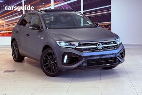 Grey 2025 Volkswagen T-ROC SUV R WOLFSBURG EDITION 4WD