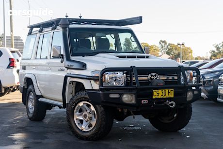 White 2018 Toyota Landcruiser SUV GXL 4X4