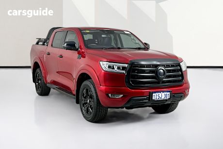 Red 2023 GWM UTE Dual Cab Utility Cannon Vanta (4X4)