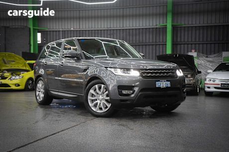 Grey 2016 Land Rover Range Rover Sport SUV SDV6 SE 4X4