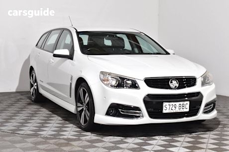 White 2014 Holden Commodore SUV SV6 STORM R