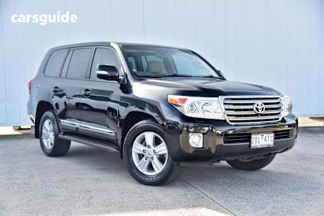 Black 2015 Toyota Landcruiser Wagon Sahara (4X4)