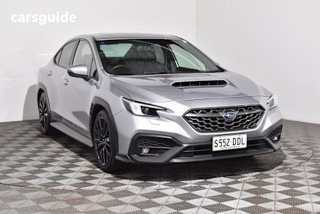 Silver 2022 Subaru WRX Sedan RS 4WD