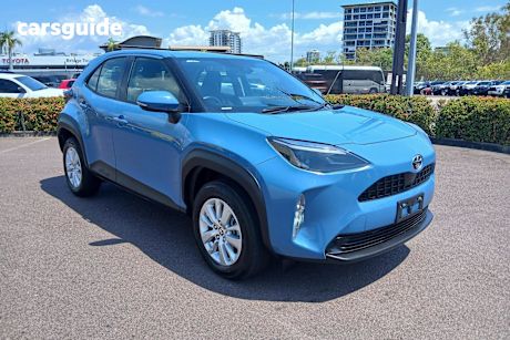 Blue 2022 Toyota Yaris Cross SUV GX F