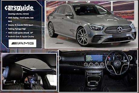Grey 2021 Mercedes-Benz E-CLASS Sedan E200 R