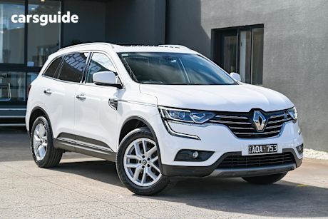 White 2017 Renault Koleos SUV ZEN F