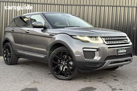 Grey 2016 Land Rover Range Rover Evoque SUV TD4 150 SE 4X4