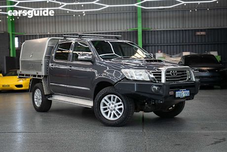 Grey 2012 Toyota Hilux Ute Tray SR5 4X4