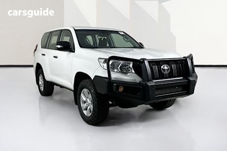 White 2019 Toyota Landcruiser Prado Wagon Gx (4X4)