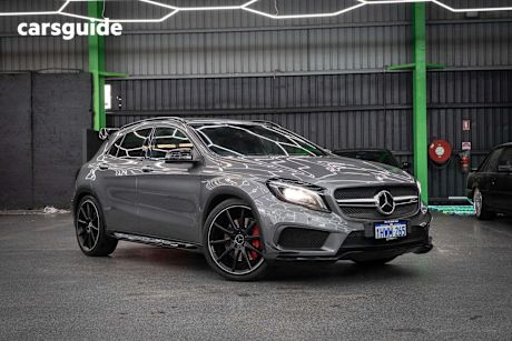 Grey 2014 Mercedes-Benz GLA-Class SUV GLA45 AMG 4WD